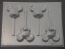 Famous Male Mouse Set of 5 Chocolate Candy Molds